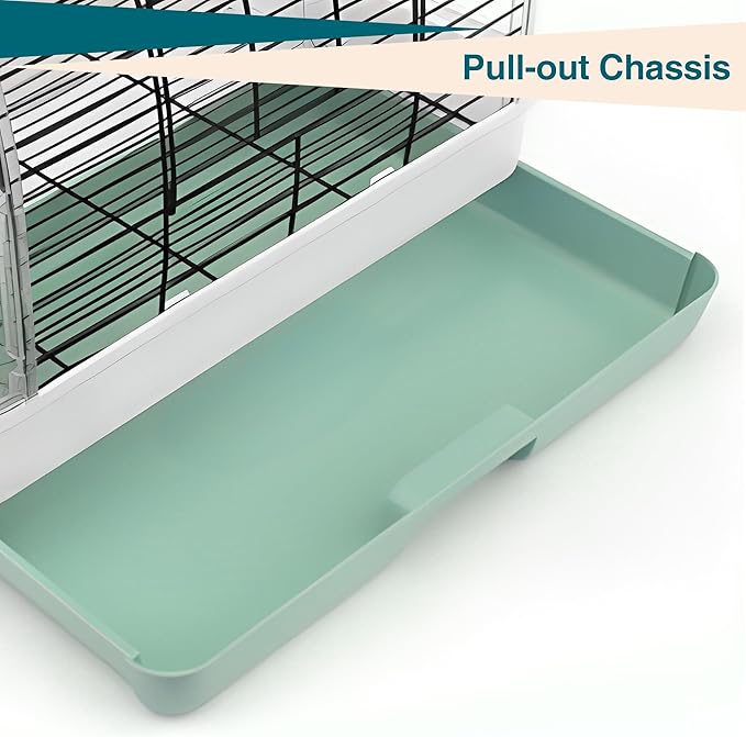 Portable Bird Cage Carrier, Travel Parrot Cage - Image 4