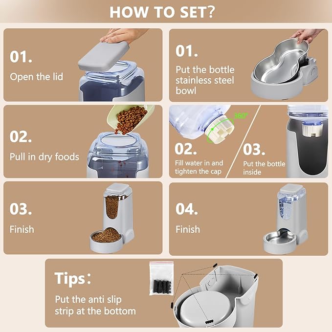 Portable Automatic Cat Feeder and Water Dispenser - Image 7