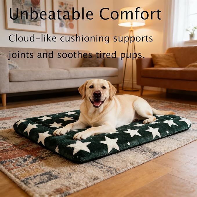 Dog Bed Mat, Reversible Crate Pad & Durable Dog Bed - Image 2