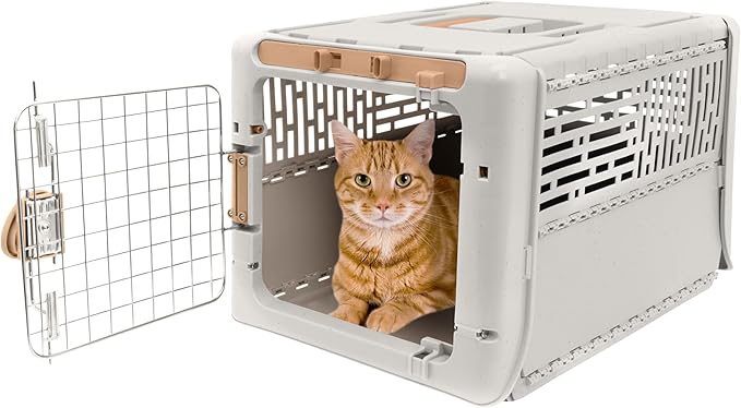 SportPet Designs Collapsible X-Small Pet Travel Carrier, Hard-Sided Kennel - Image 5