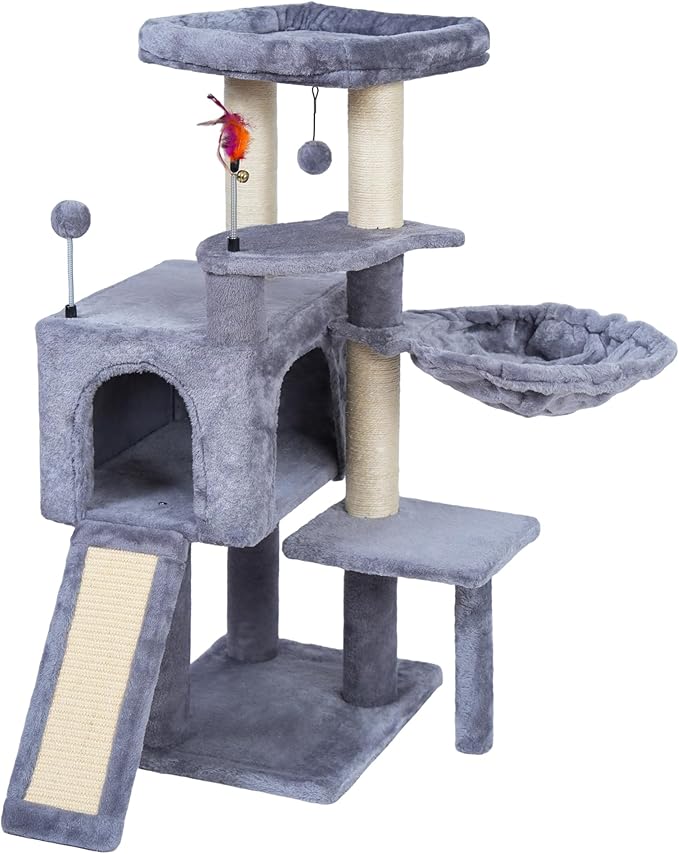 AIWIKIDE Cat Tree Has Scratching Toy by AIWIKIDE