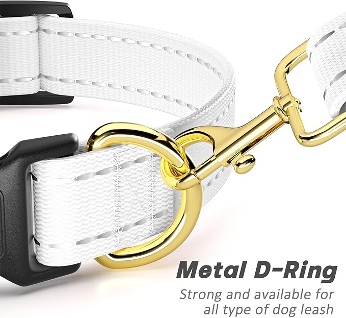Reflective Dog Collar for Small Dogs Cats, Cute Adjustable Heavy-Duty Nylon - Image 5