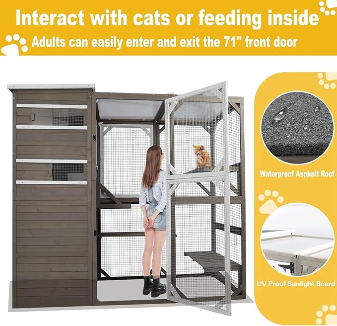 Gowoodhut Large Outdoor Catio Enclosures - Image 4