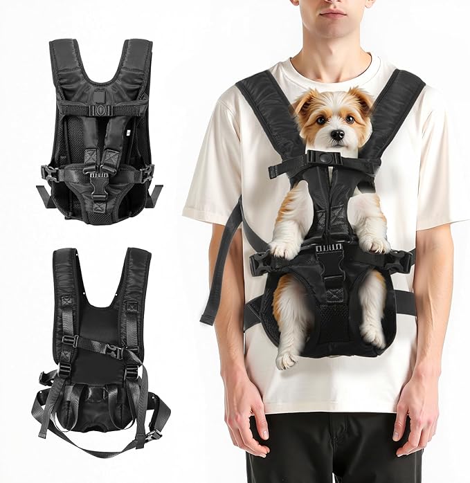 Dog Backpack Carrier, Legs-Out Front Carrier - Image 7