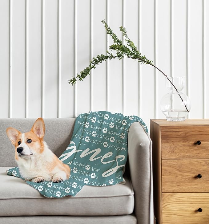 M YESCUSTOM Personalized Dog Blanket - Image 2