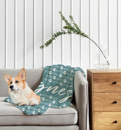 M YESCUSTOM Personalized Dog Blanket - Image 2