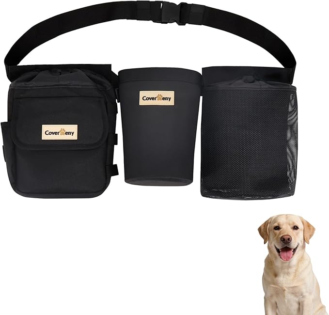 3-in-1 Dog Training Treat Bag by CoverGeny