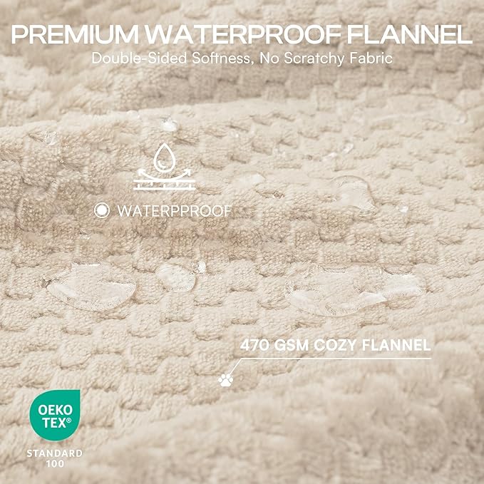 Luciphia Waterproof Blanket for Small Dog Cat Puppy Ultra-Soft & Calming Pet - Image 2