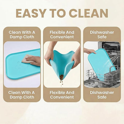 BLESWIN Non-Slip Silicone Dog Food Mat - Image 5