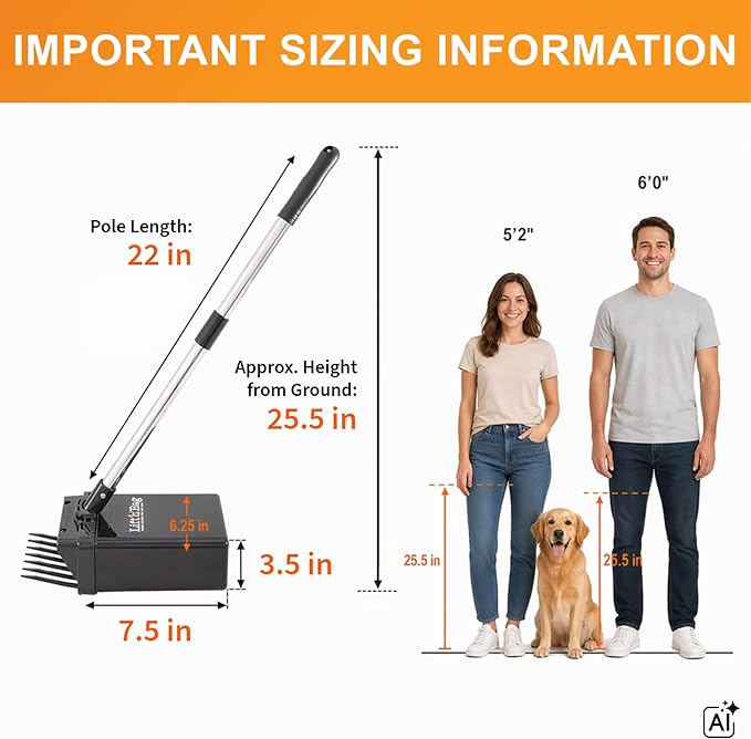 Neater Pet Brands Lift N’ Bag 2.0 Dog Pooper Scooper - Image 3