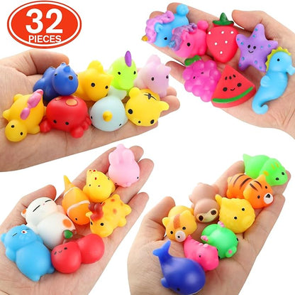 nobasco Squishies, 32 Pack Mochi Squishy Toys - Image 4