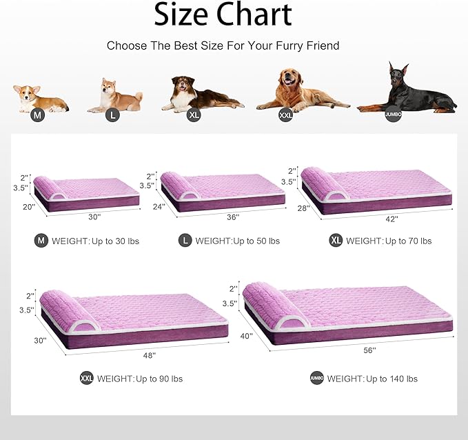 Orthopedic Dog Bed Large Sized Dog - Image 7