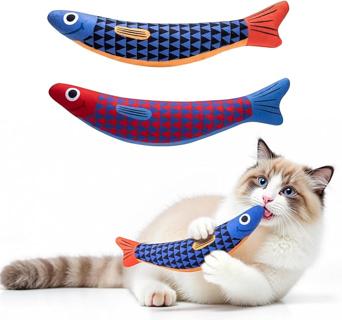 PetBusy Cat Toys with Interactive Soft Chew Kicker Cat Toys by HappypetschoosePetBusy