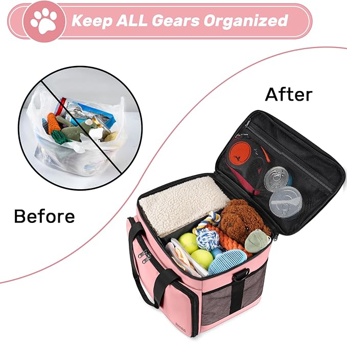 6 Set Dog Travel Bag, Large Pet Supplies - Image 5