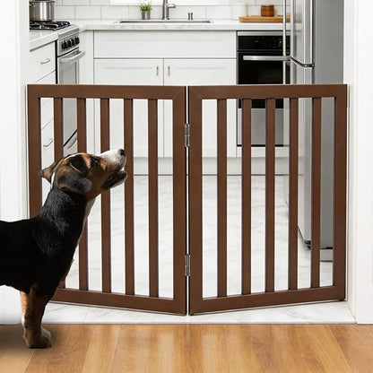 Dog Gate Indoor, Freestanding Dog Fence - Image 2