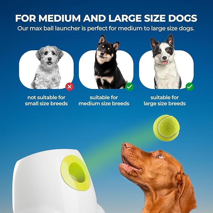 ALL FOR PAWS Automatic Dog Ball Launcher, Interactive Fetch Toy for Medium to - Image 4