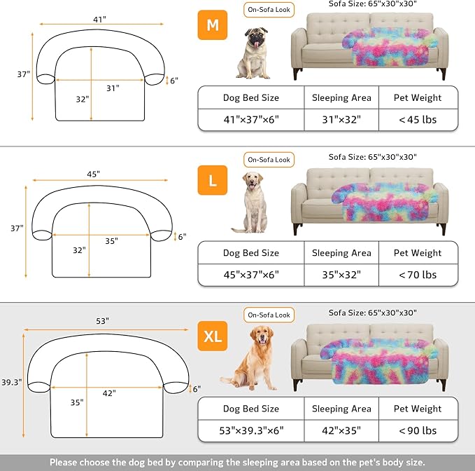 GGIB Calming Dog Bed Fluffy Plush Dog Mat - Image 5