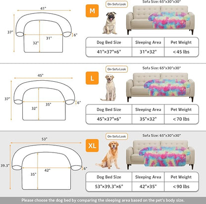 GGIB Calming Dog Bed Fluffy Plush Dog Mat - Image 5
