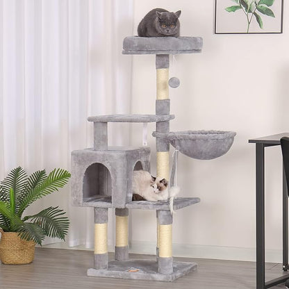 Heybly Cat Tree with Toy, Cat Tower condo - Image 2