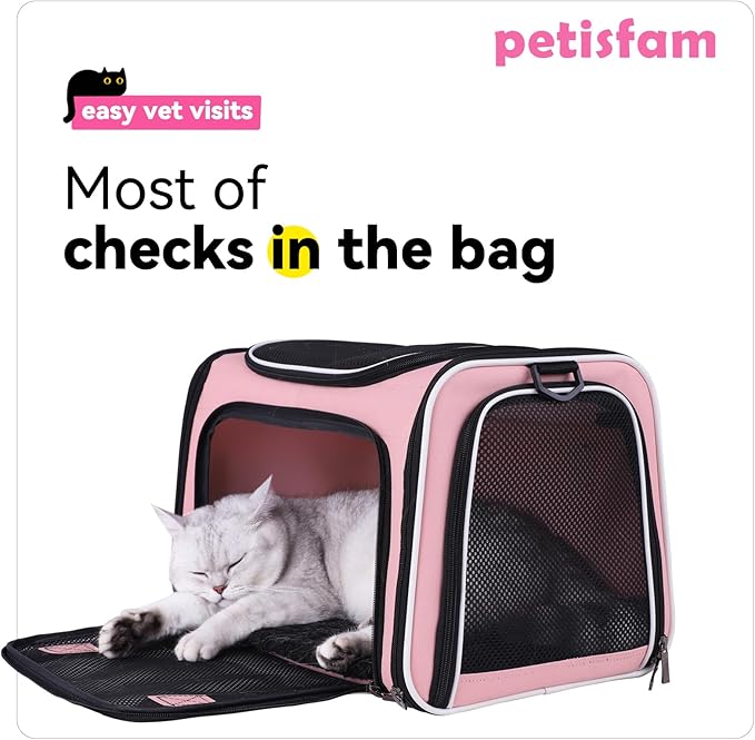 Soft Pet Carrier for Medium Cats and Small Dogs - Image 4