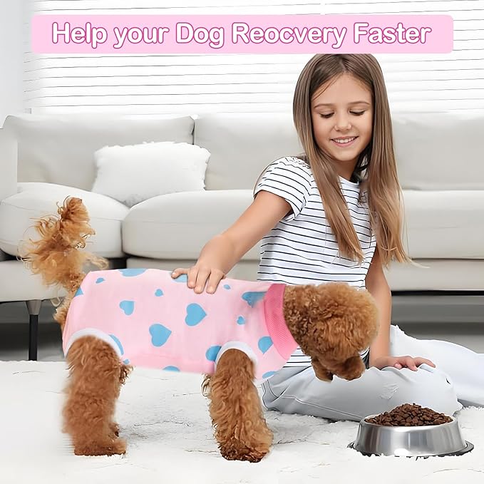 Coppthinktu Recovery Suit for Dogs After Surgery, Dog Onesie Surgery Recovery - Image 5