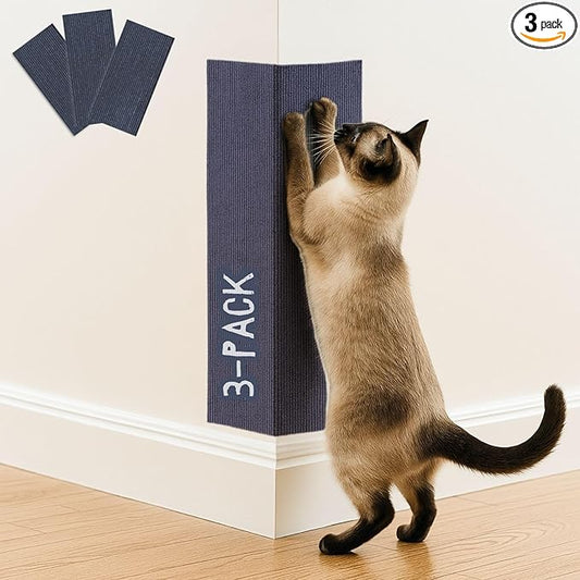 Cat Scratch Mat, 23.6’’ x 11.8’’ Cat Wall Corner Scratcher, Versatile by 2ME