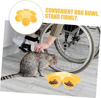 2pcs Flower Shape Pet Feeding Bowls - Image 6