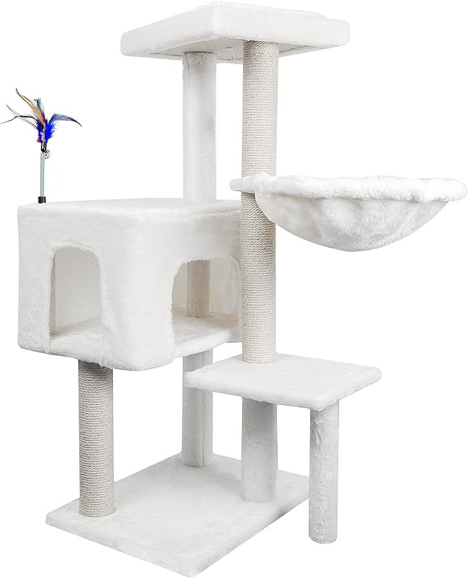AIWIKIDE Cat Tree Has Scratching Toy by AIWIKIDE