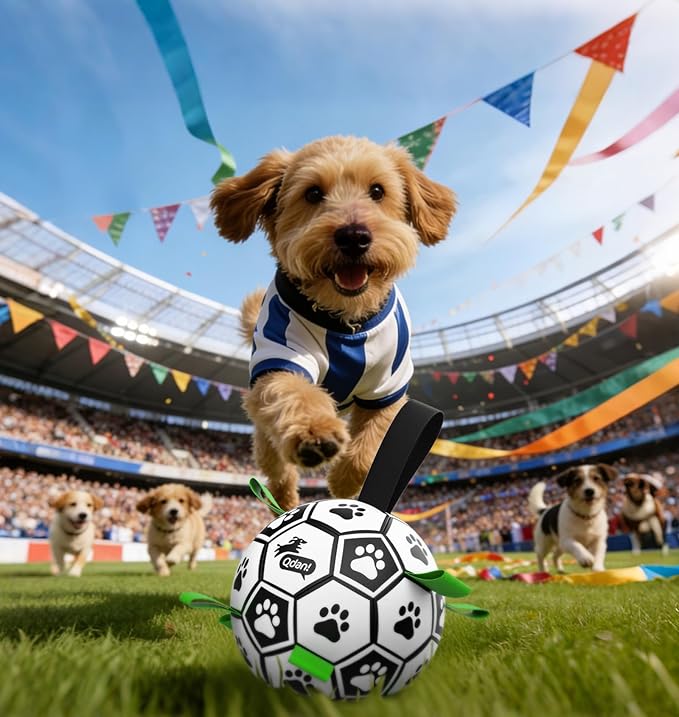 QDAN 6 Inch Dog Toys, Durable Floatable Dog Balls - Image 8