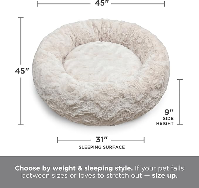 Best Friends by Sheri The Original Calming Donut Dog Bed - Image 9