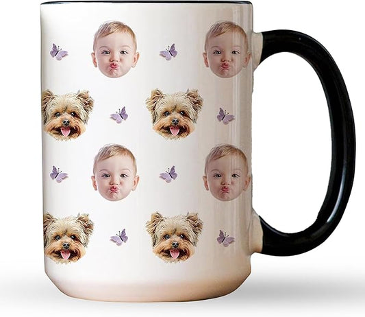 Personalized Baby or Pet Mug – Custom Coffee Cup by Hanatoca