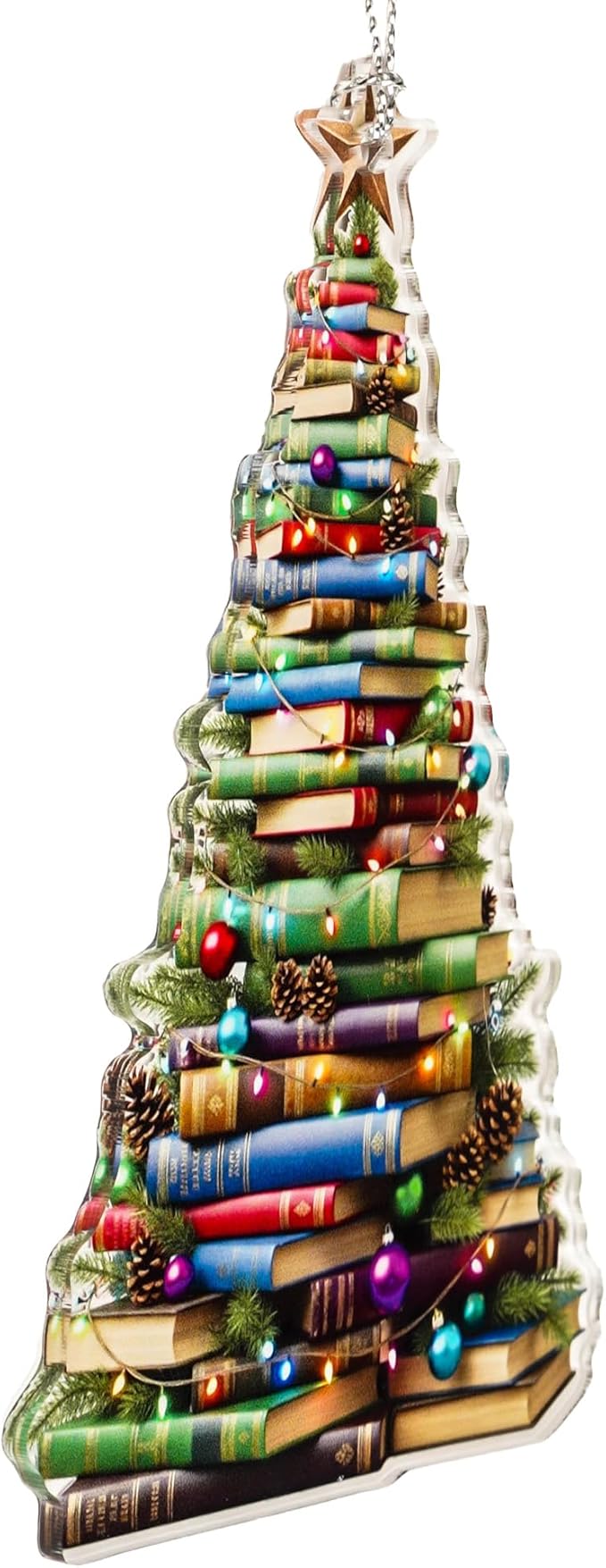 Book Ornament, Book Ornaments for Christmas Tree, Christmas Ornaments 2026 - Image 4