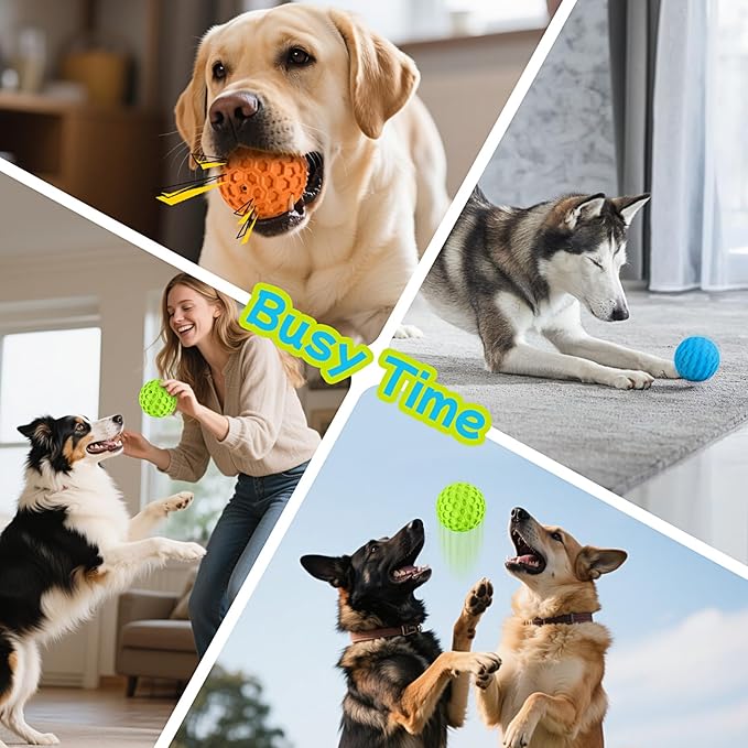 LUKITO Dog Chew Toys, Dog Toys for Aggressive Chewers Large Breed, Interactive - Image 6