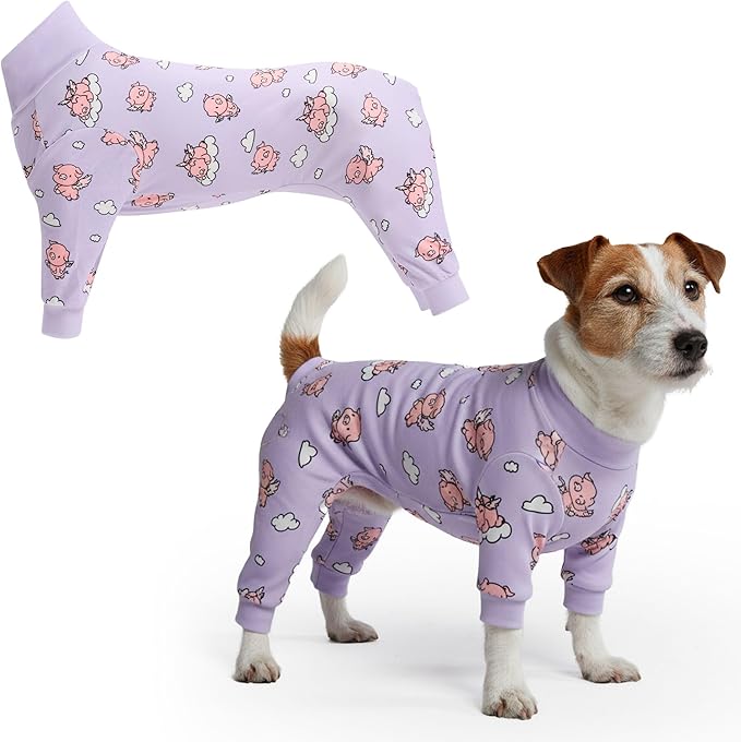 Spark Paws Dog Pajama, Dog Recovery Suit Male, Ultra-Soft and 4-Way Stretch by SparkPaws