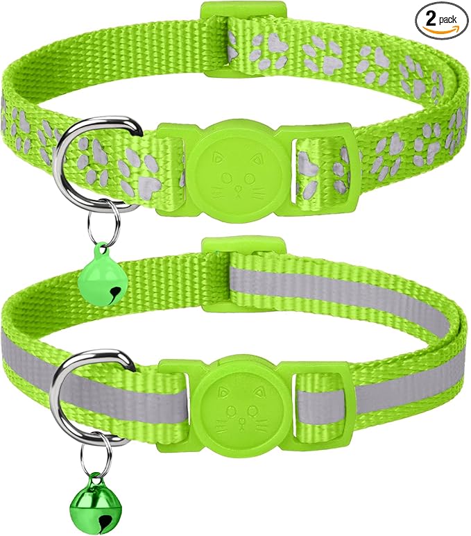 Taglory Reflective Cat Collar Breakaway by Taglory