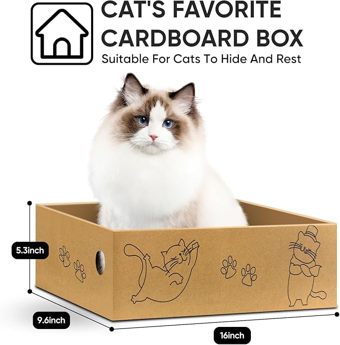 Cat Scratcher, 26 inch L Shape Cat Scratching Pad - Image 4