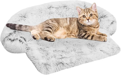 Calming Dog Bed Fluffy Plush Dog Mat by GGIB