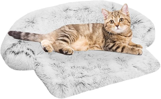 Calming Dog Bed Fluffy Plush Dog Mat by GGIB