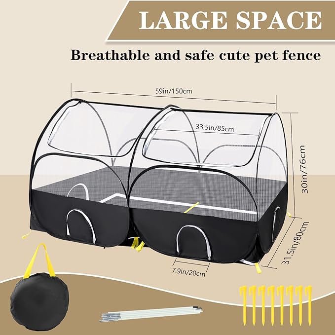 SlowTon Small Animals Playpen - Image 2