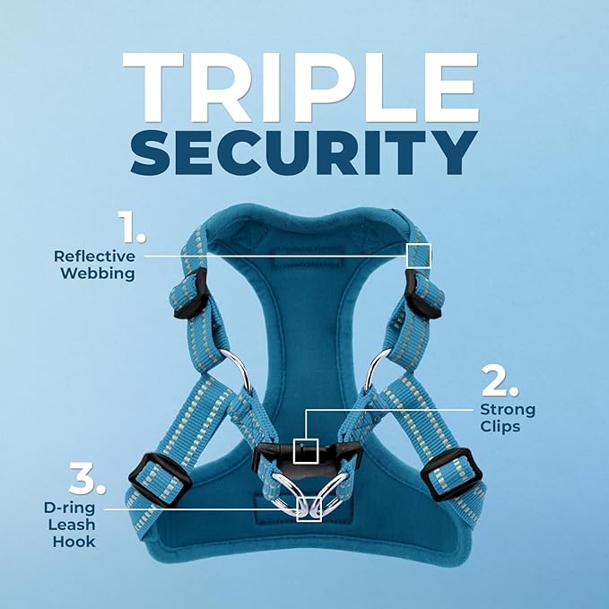 Best Pet Supplies Voyager Adjustable Step-in Flex Breathable Mesh Dog Harness - Image 2