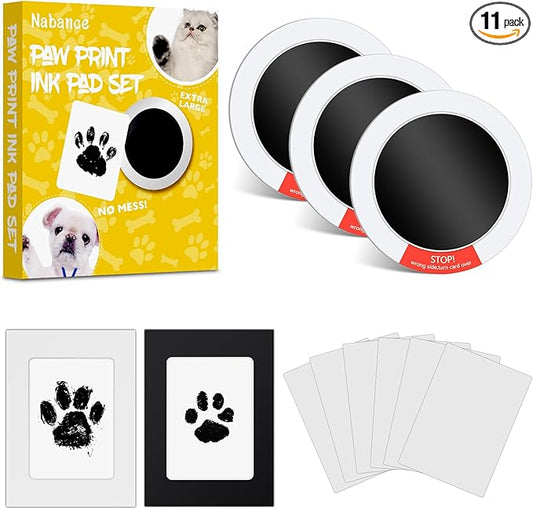 Nabance Inkless Paw Print Kit for Dogs, Cats by WelcometoNabance
