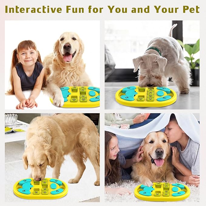Dog Puzzle Toy, Interactive Treat Puzzle - Image 6