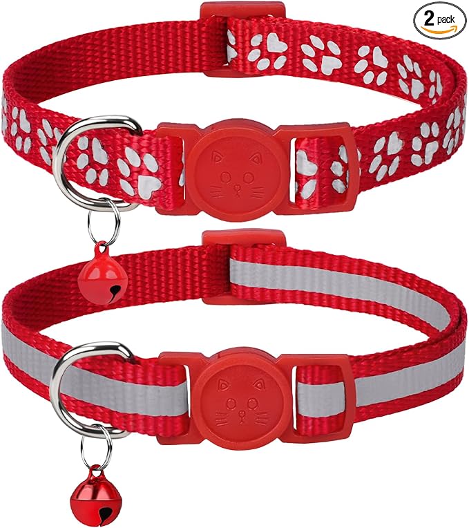 Taglory Reflective Cat Collar Breakaway by Taglory