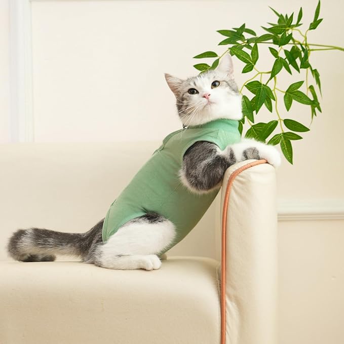 kzrfojy Cat Recovery Suit Cat Onesie - Image 5