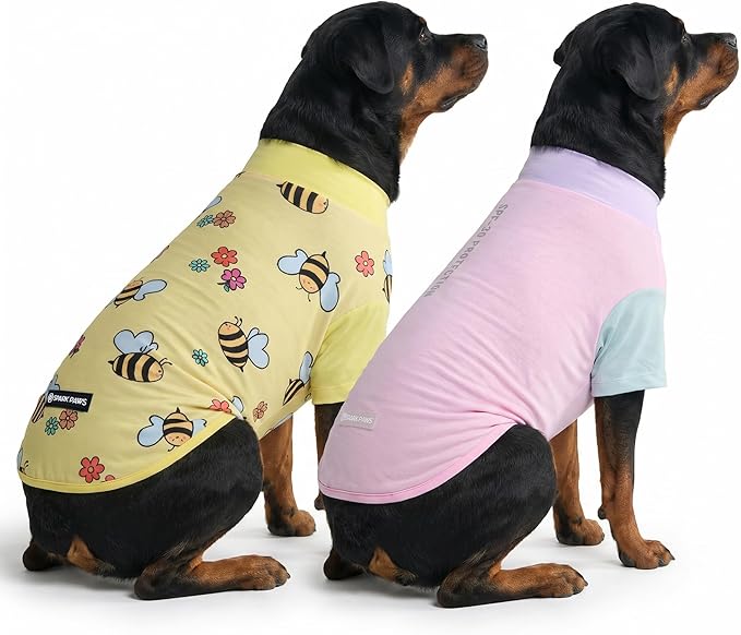 Spark Paws Sunblock Dog T-Shirt, SPF30 Protection, Lightweight Breathable Quick by SparkPaws