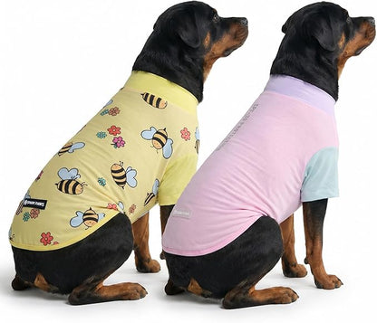 Spark Paws Sunblock Dog T-Shirt, SPF30 Protection, Lightweight Breathable Quick by SparkPaws