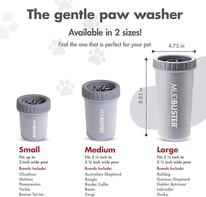 Dexas MudBuster Portable Dog Paw Cleaner - Image 2