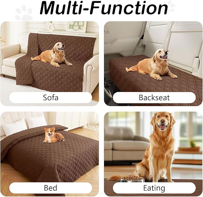 hyha Waterproof Dog Bed Blanket, Soft Pet Blankets, Waterproof Couch Cover - Image 6