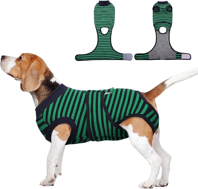 FUAMEY Recovery Suit for Dogs After Surgery, Soft Breathable Dog Bodysuit by FUAMEY