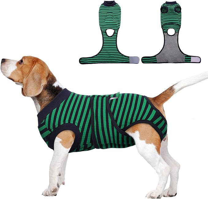 FUAMEY Recovery Suit for Dogs After Surgery, Soft Breathable Dog Bodysuit by FUAMEY